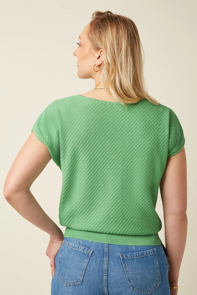 Ann Top Applique