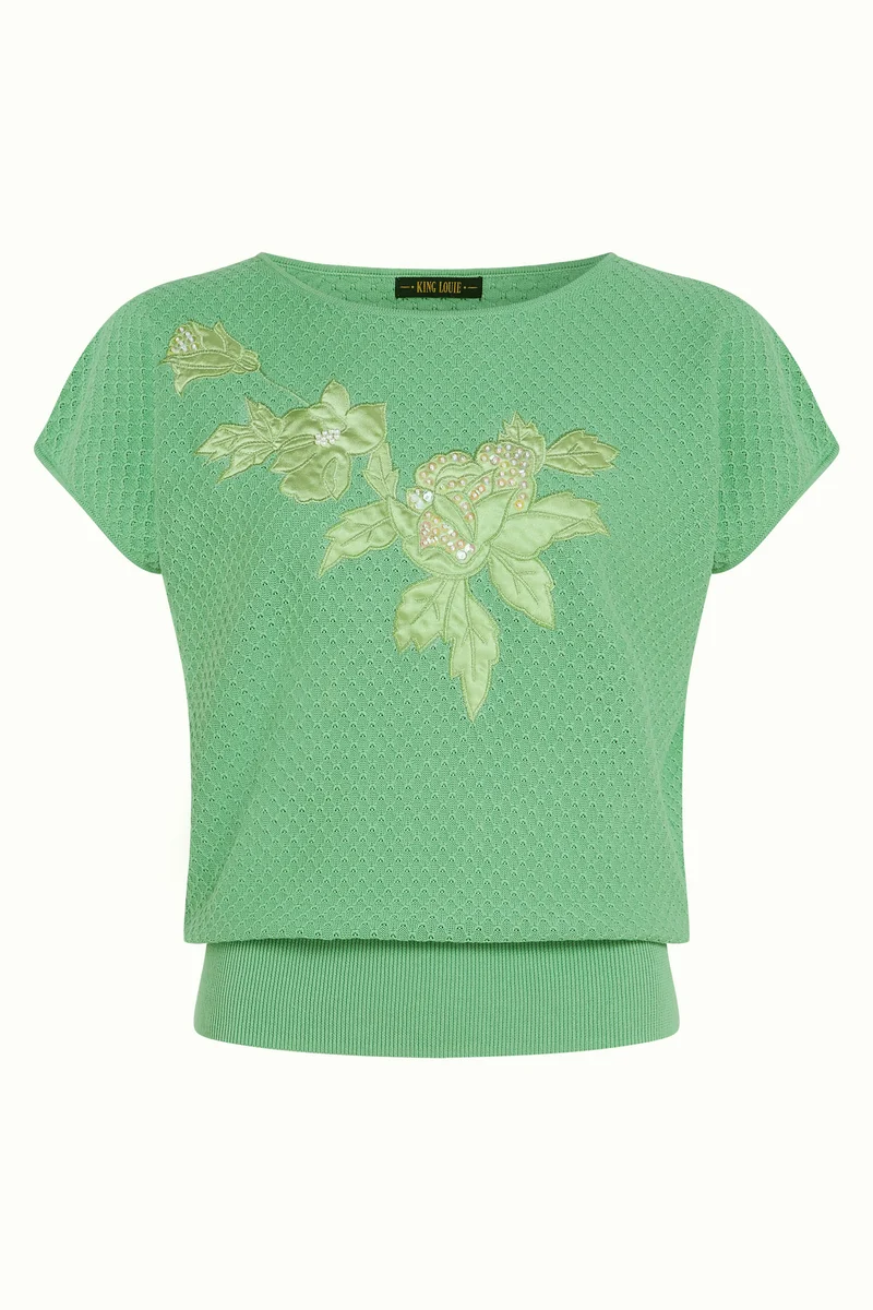 Ann Top Applique