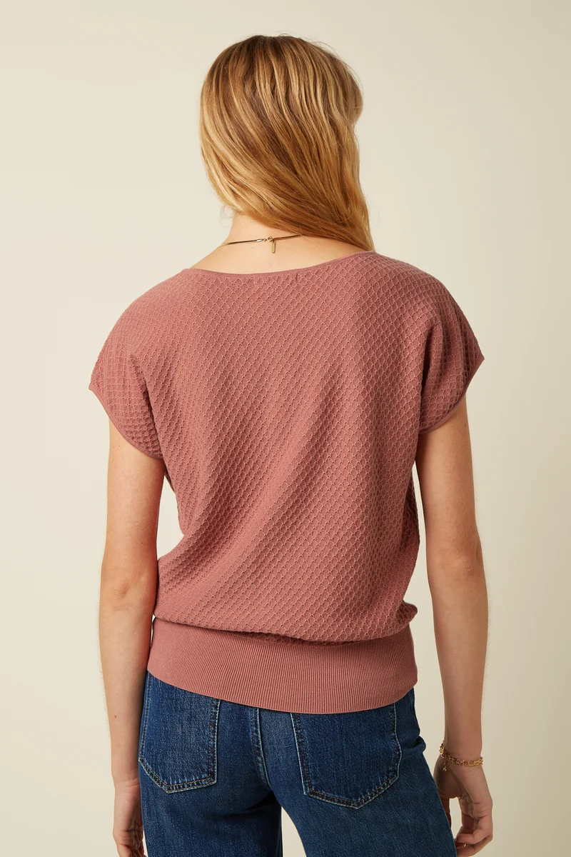 Ann Top Applique