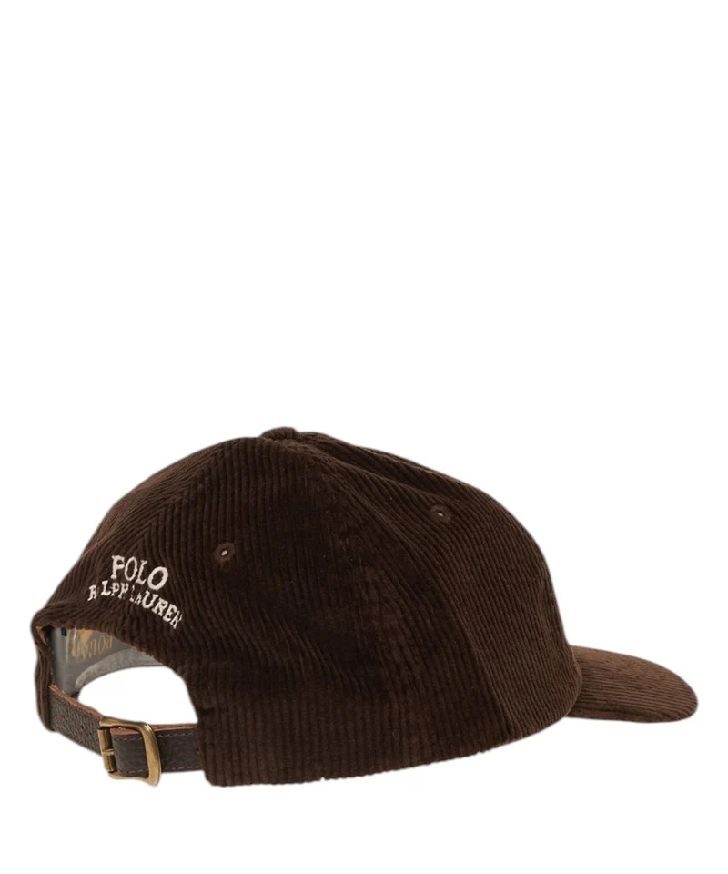 Cappello baseball in velluto a coste