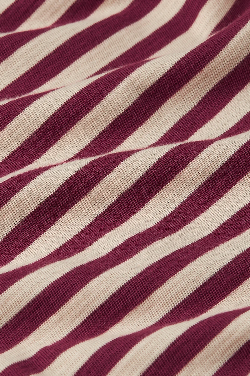 Boatneck Yoke Top Chopito Stripe