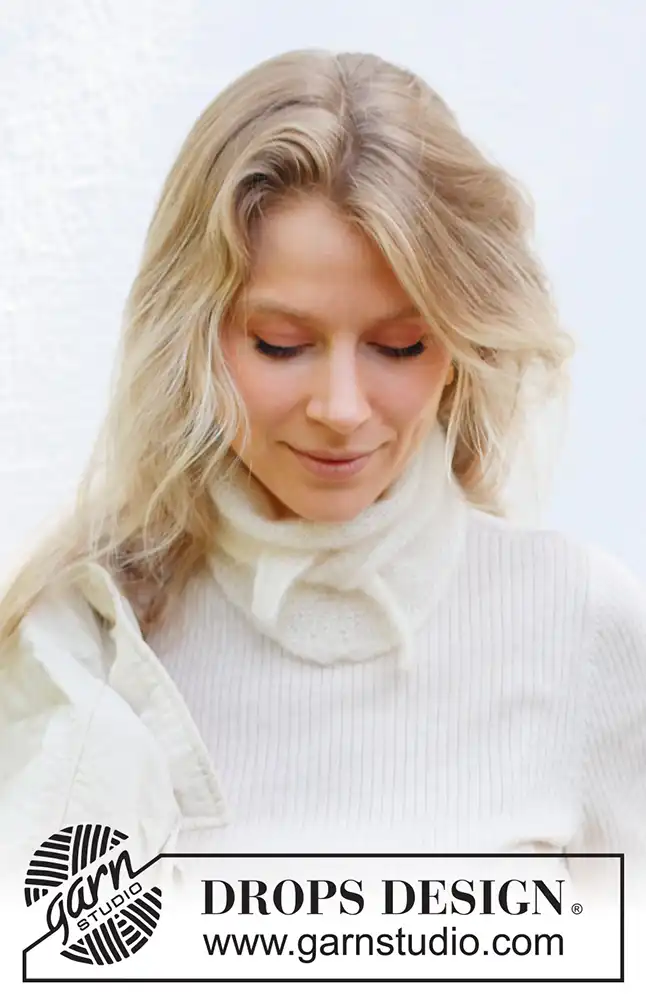 Tuch klein White Gull (Strickset)