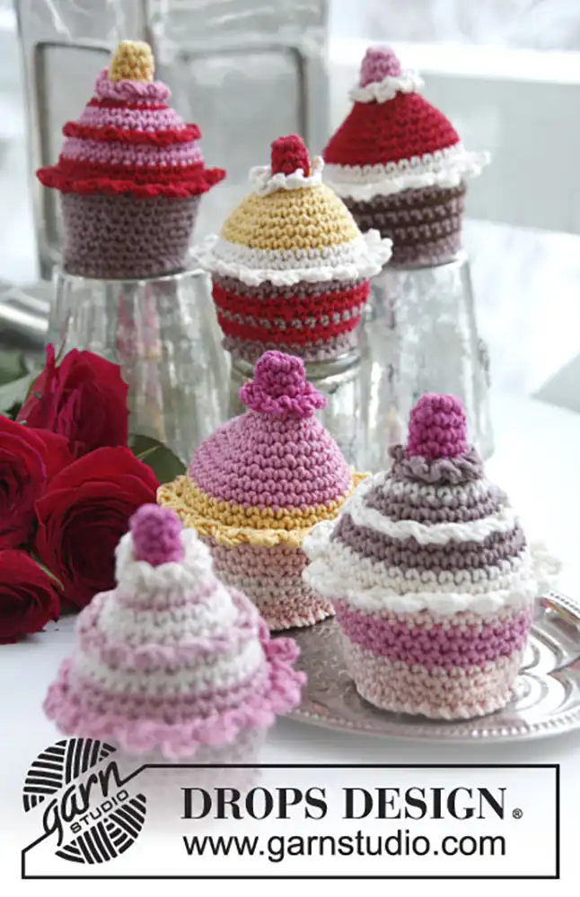 Amigurumi Cupcake Sweet Sensation (Häkelset)