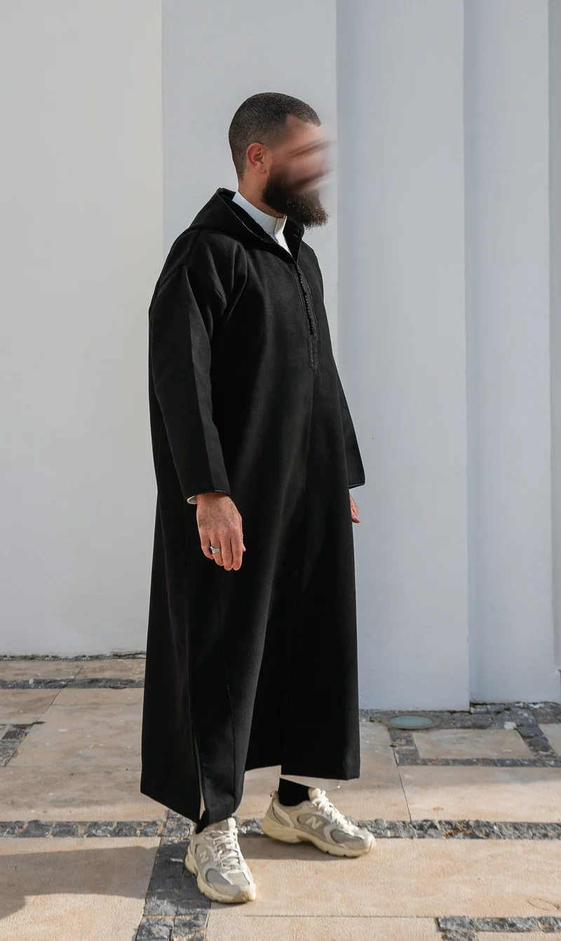 Jellaba Sof schwarz