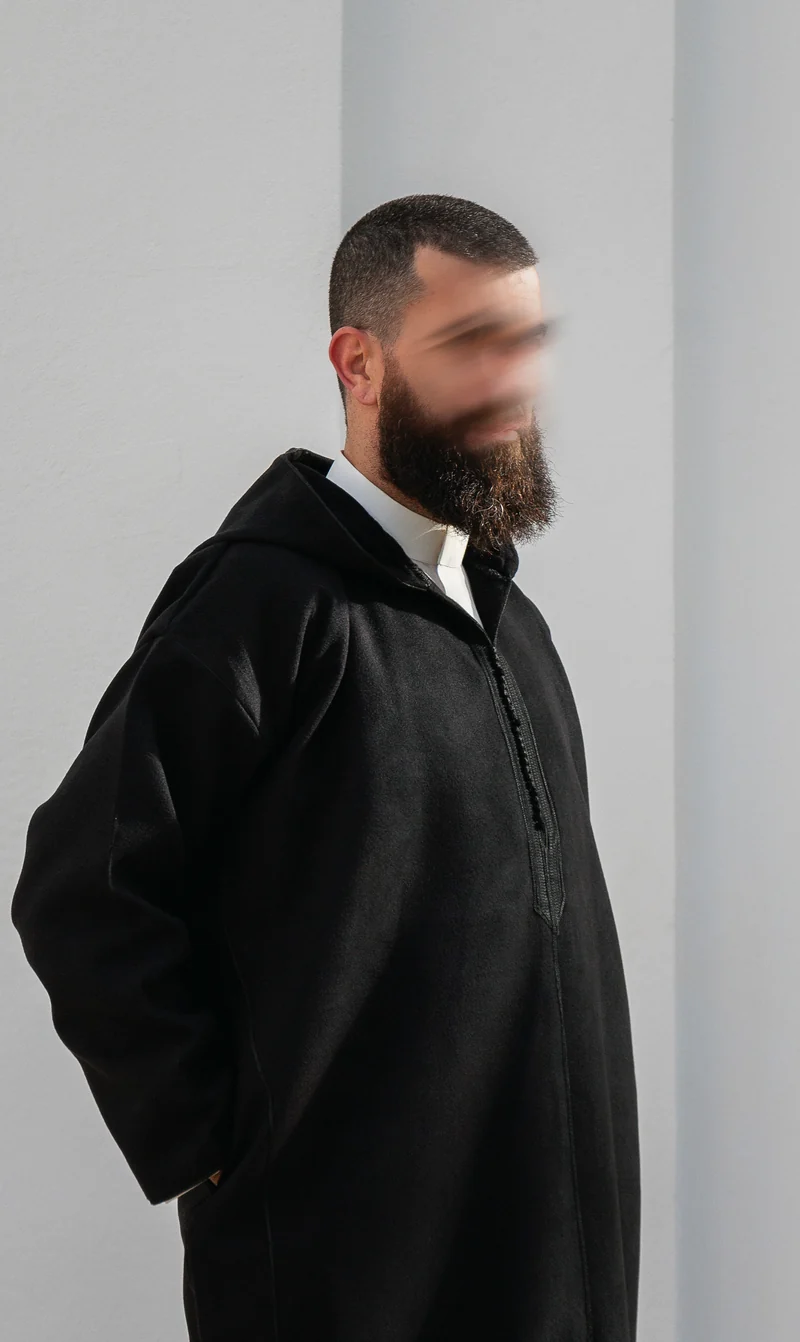 Jellaba Sof schwarz