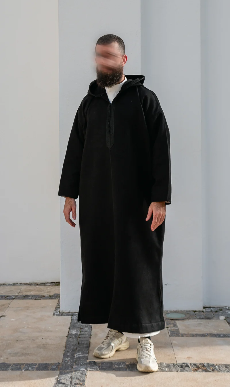 Jellaba Sof schwarz