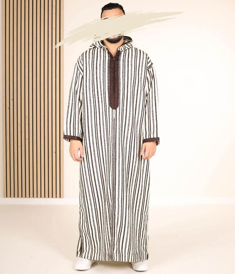 Jelleba BOHEMIEN – Cremebraune Streifen
