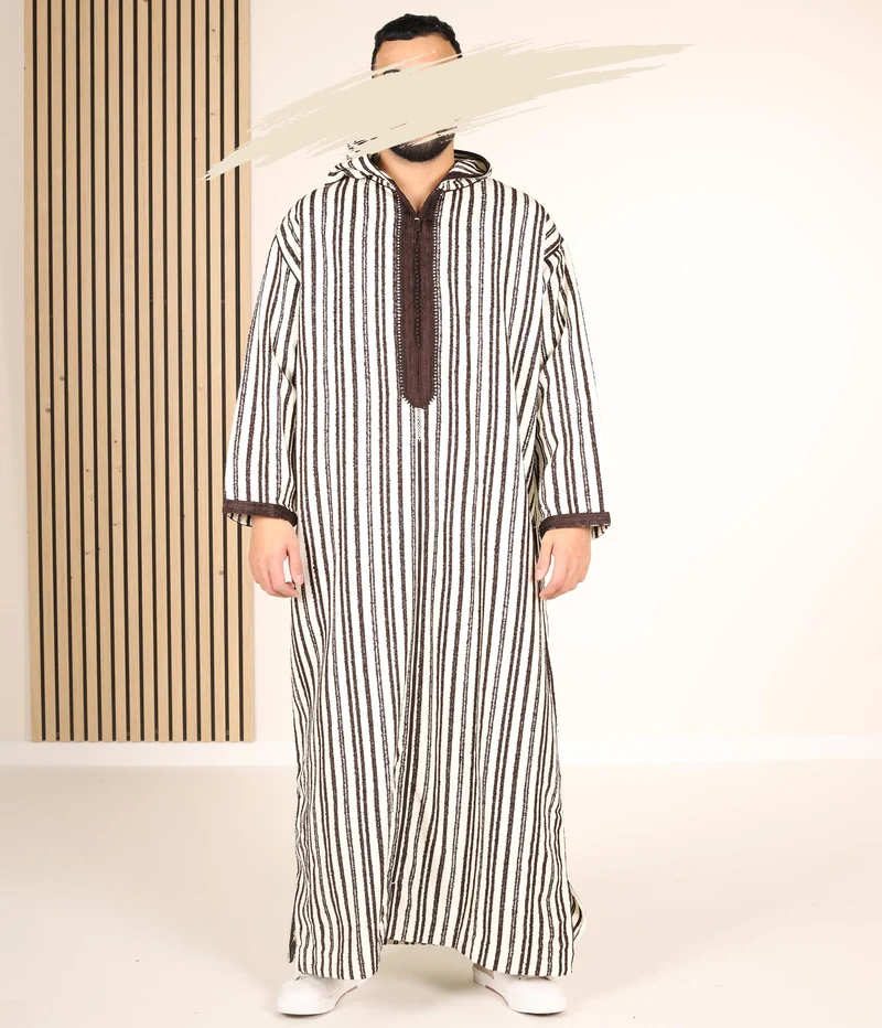 Jelleba BOHEMIEN – Cremebraune Streifen