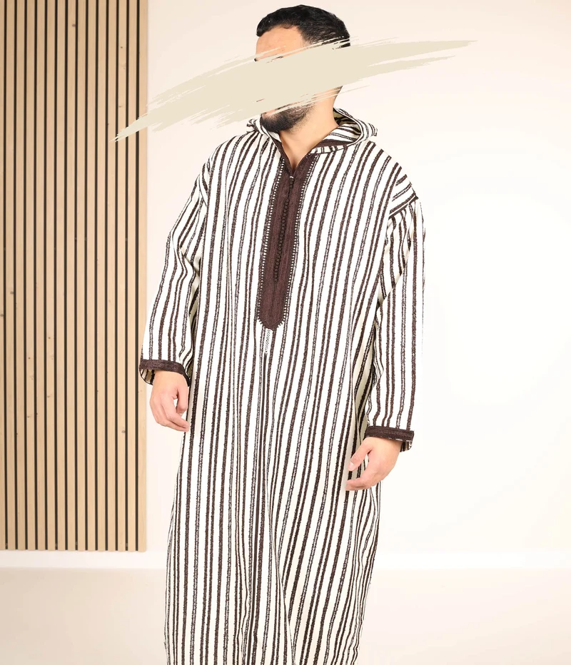 Jelleba BOHEMIEN – Cremebraune Streifen