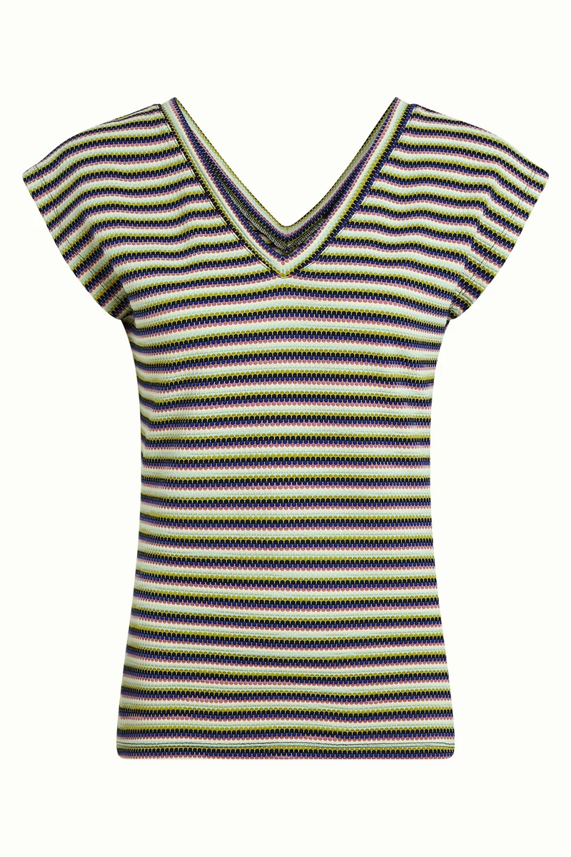 Double V Top Beebop Stripe