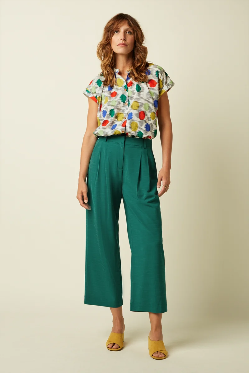 Fintan Cropped Pants Timba