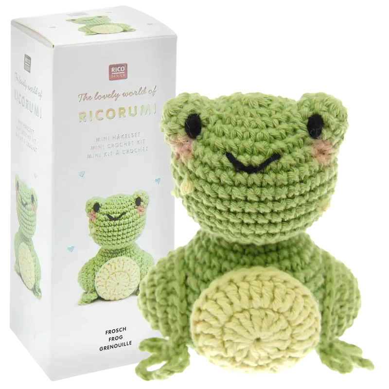 Amigurumi Frosch (Rico Häkelset Mini Easy)