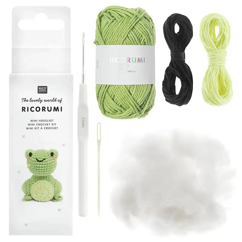 Amigurumi Frosch (Rico Häkelset Mini Easy)