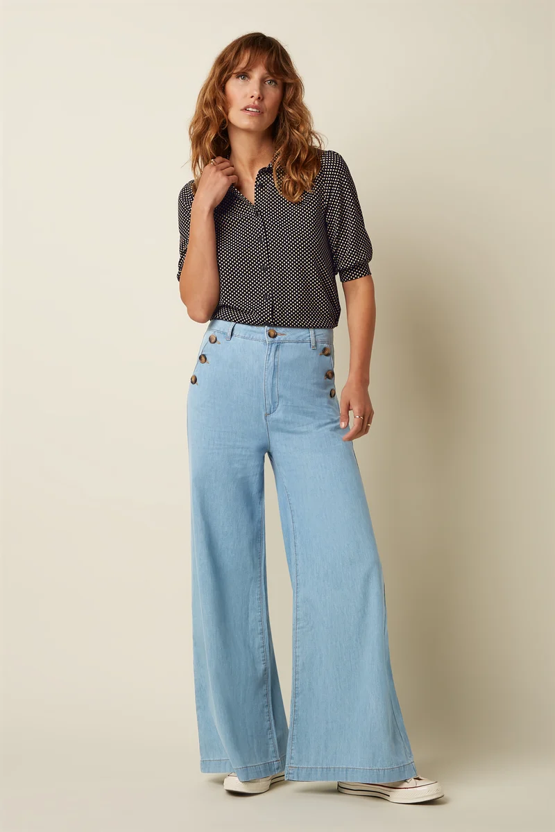 Pirla Pants Festa Light Denim