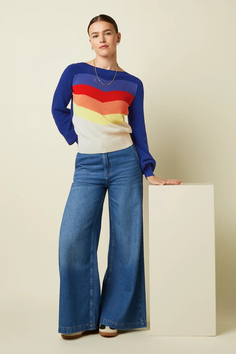 Peppa Pants Stone Denim