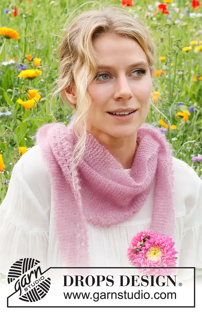 Tuch Pink Soda (Strickset)