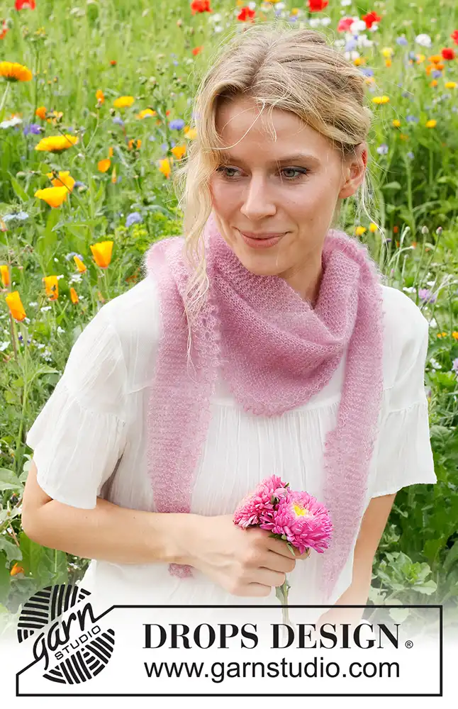 Tuch Pink Soda (Strickset)