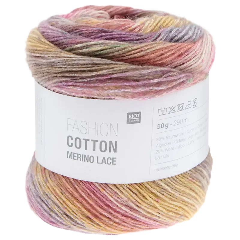 Fashion Cotton Merino Lace