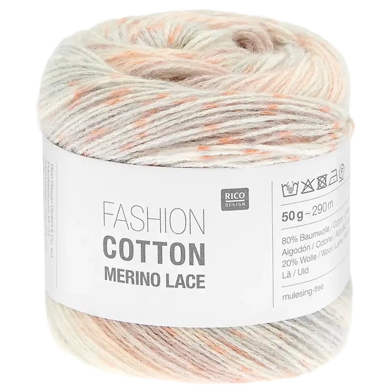 Fashion Cotton Merino Lace