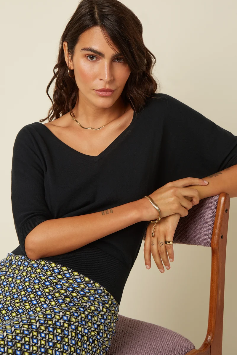 Valentina Top Club - Short Sleeve