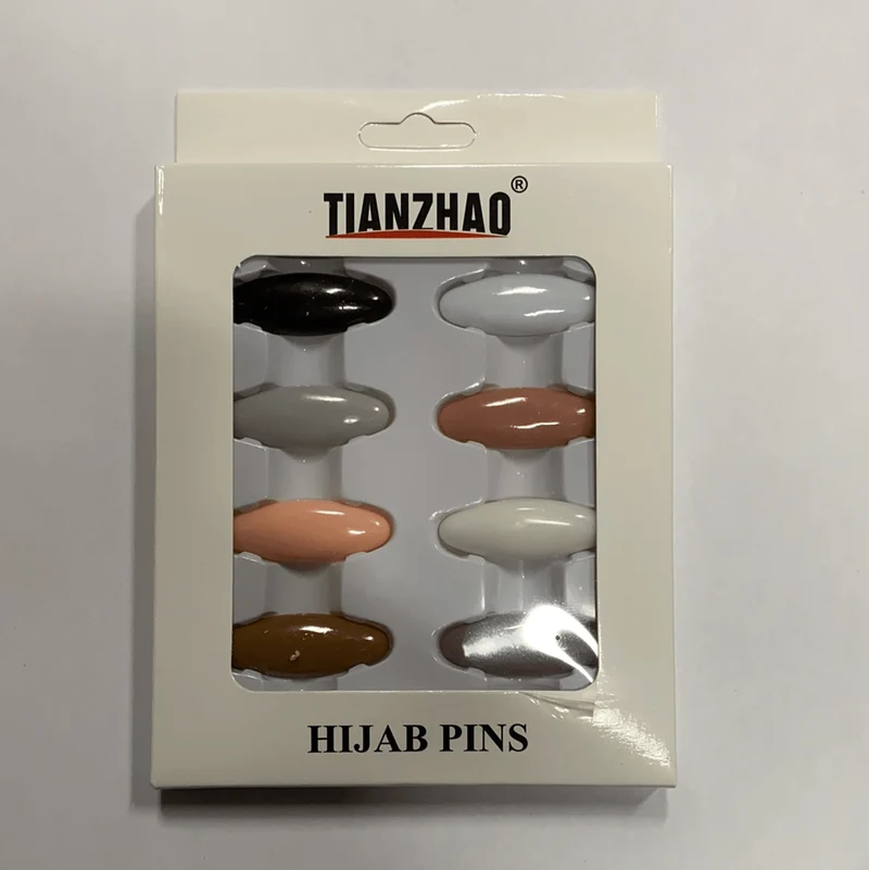 Hijab-Pin-Set farbig 8-tlg