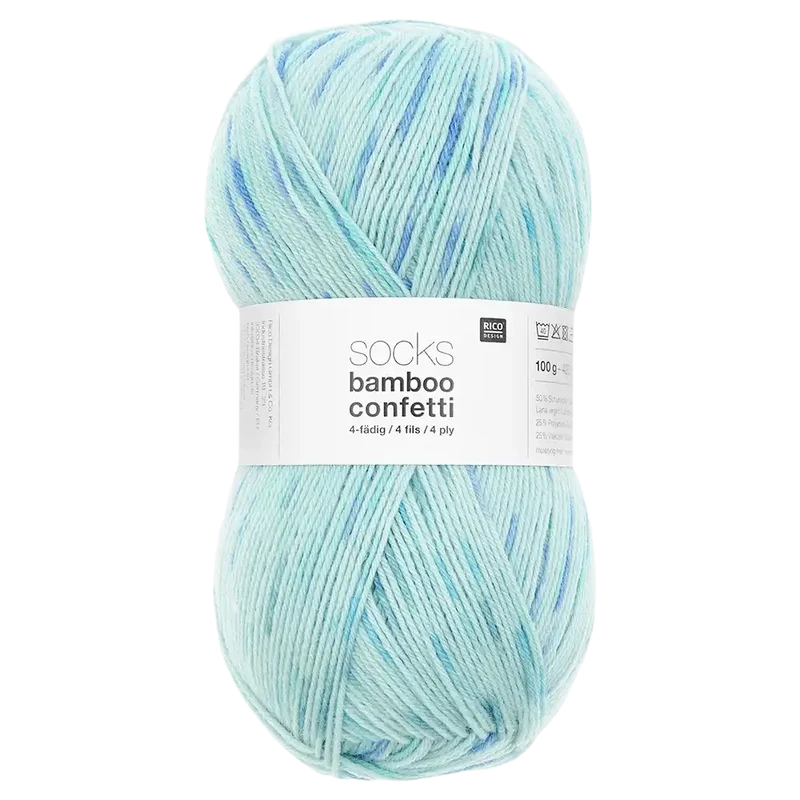 Socks Bamboo Confetti 4-fach Sockenwolle