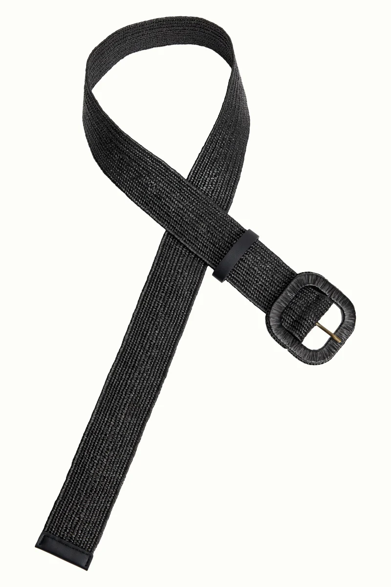 Raffia Belt