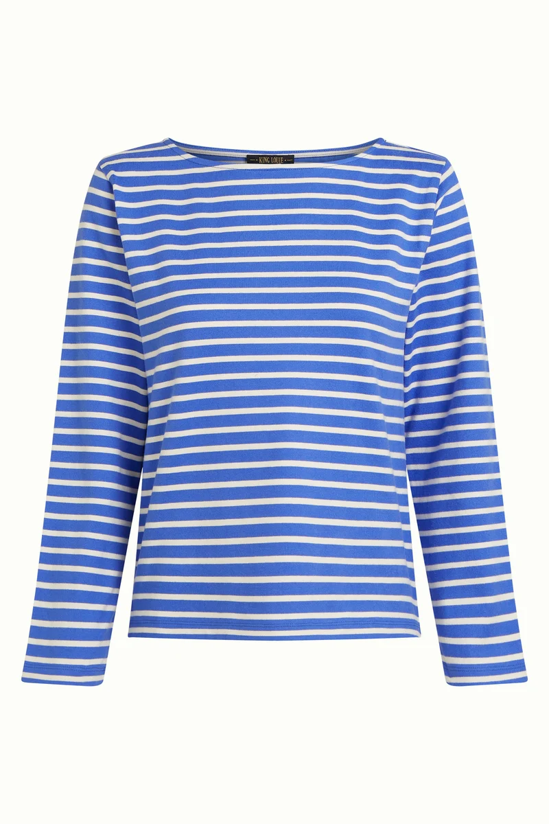 Boatneck Top Britney Stripe