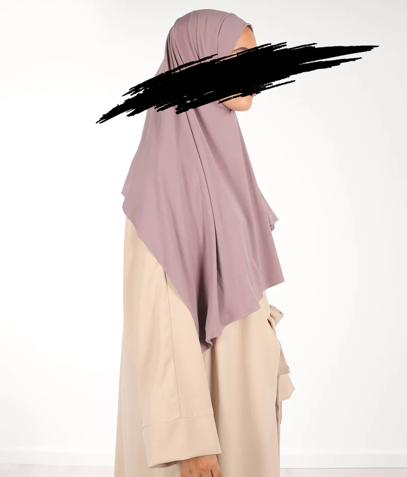 Prem. Jerseyschal UsW 75*200 - Helles Mauve