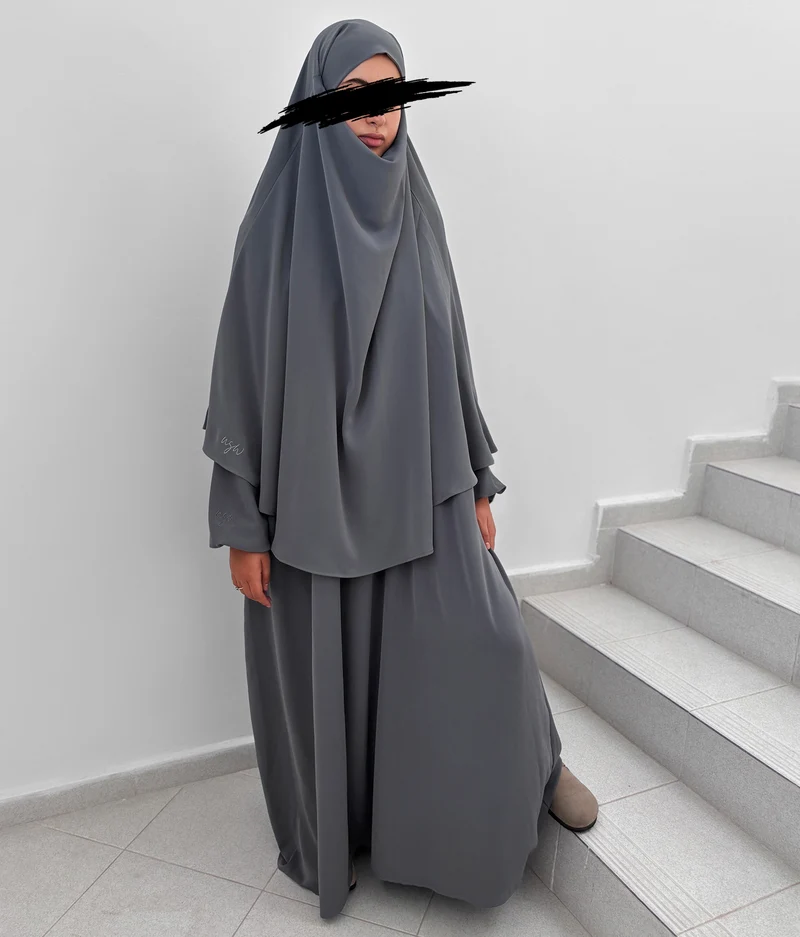 Abaya Comfy Anisah – Stein