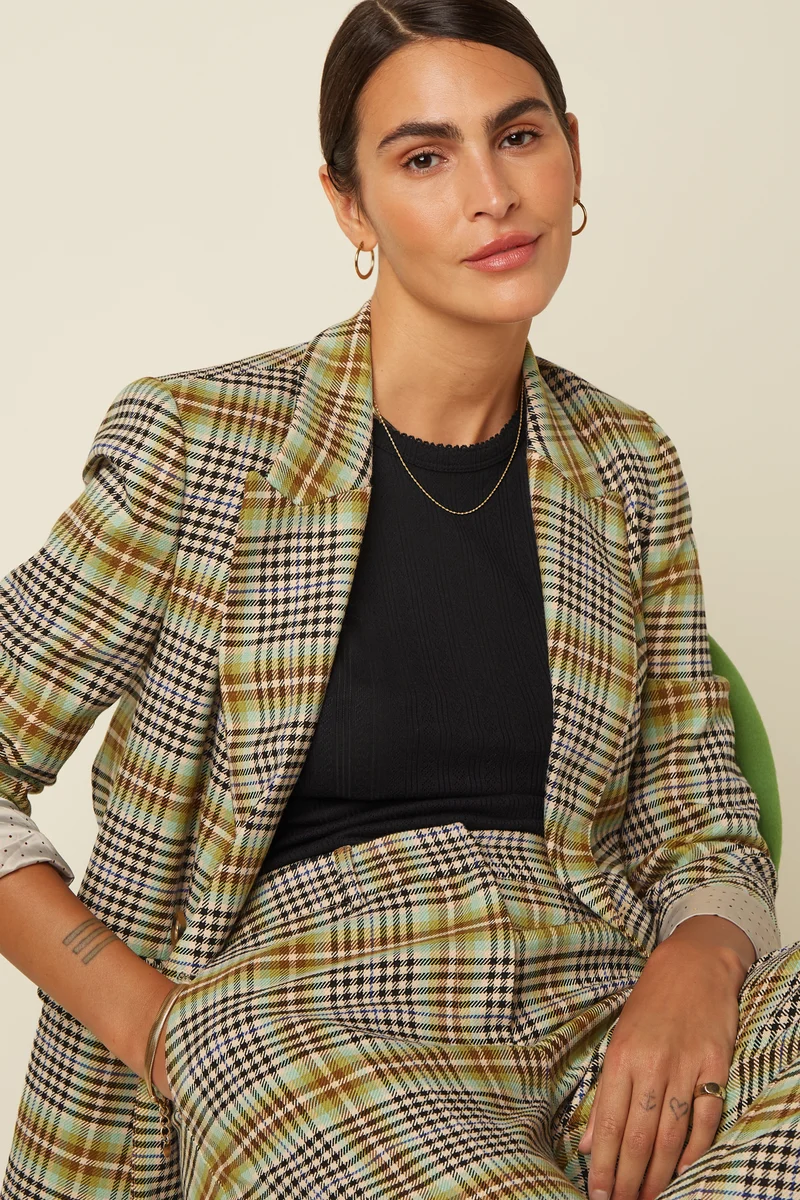 Federica Pants Kooks Check
