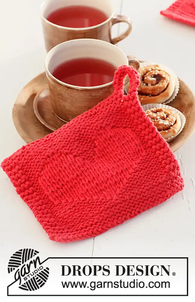 Topflappen Heart of the Morning (Strickset)