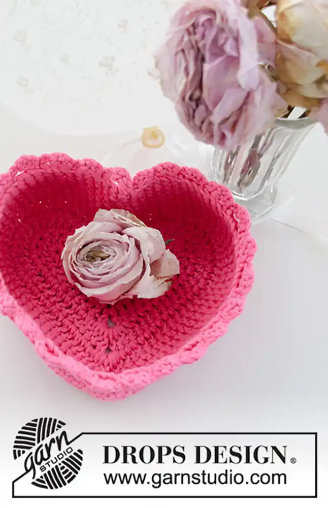Korb Forever Love (Häkelset)