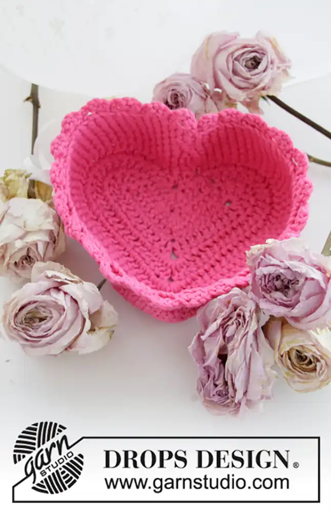 Korb Forever Love (Häkelset)