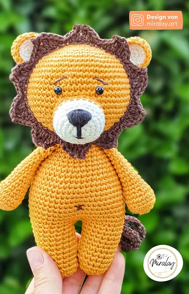 Amigurumi Löwe Paul (Häkelset)