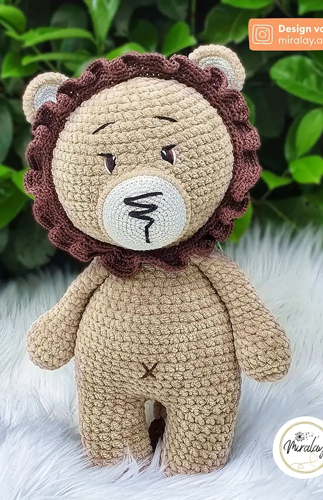 Amigurumi Löwe Paul (Häkelset)