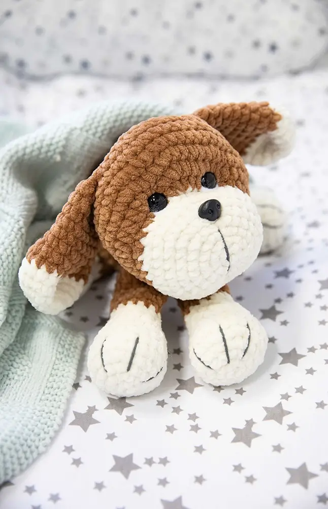 Amigurumi Hund Benni (Häkelset)