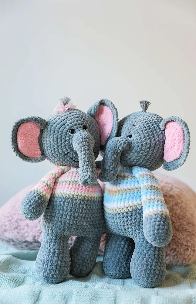 Amigurumi Elefant Emil (Häkelset)