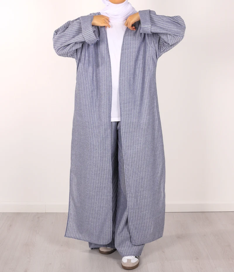 Kimono Twinset Safwa - Blau