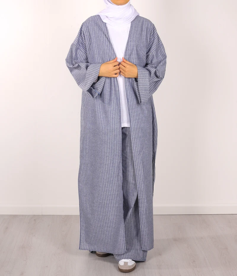 Kimono Twinset Safwa - Blau