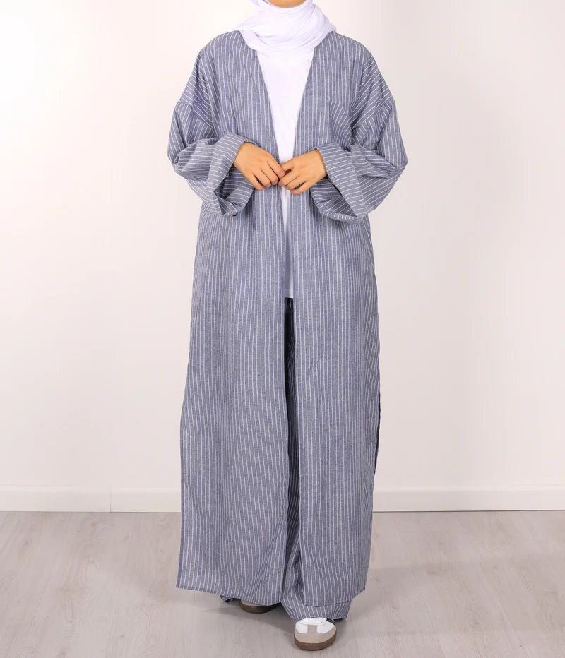 Kimono Twinset Safwa - Blau