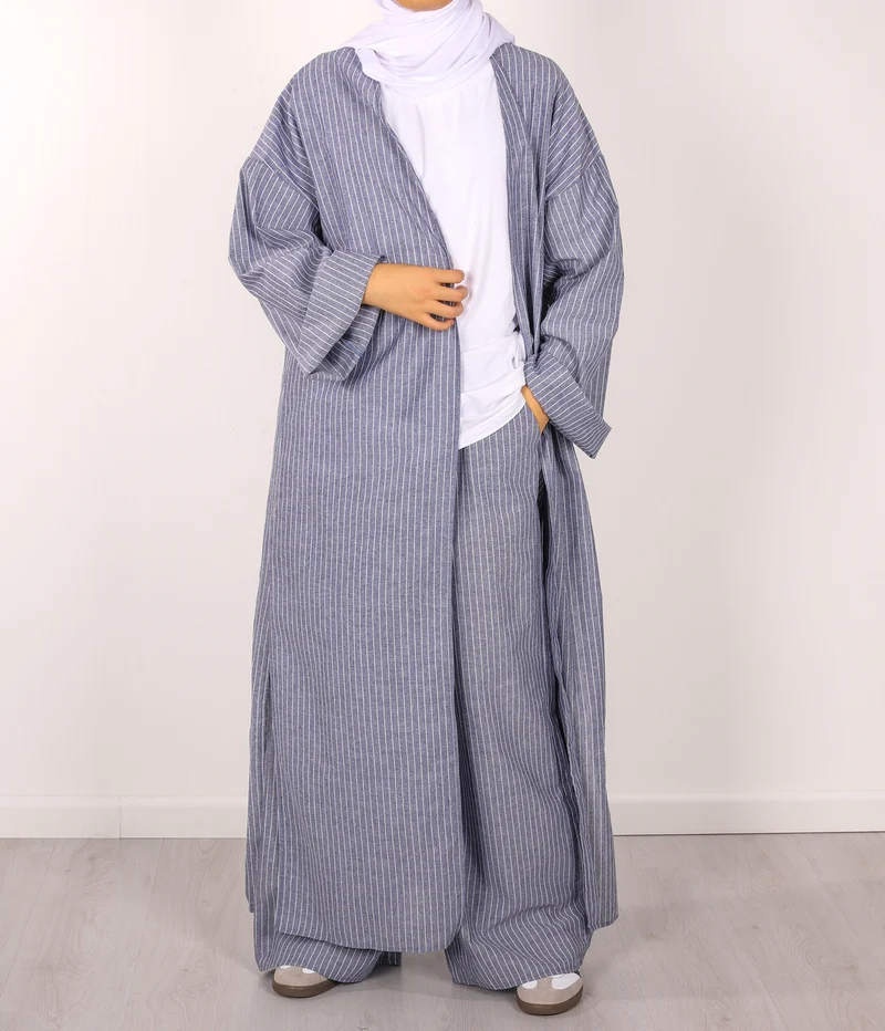 Kimono Twinset Safwa - Blau