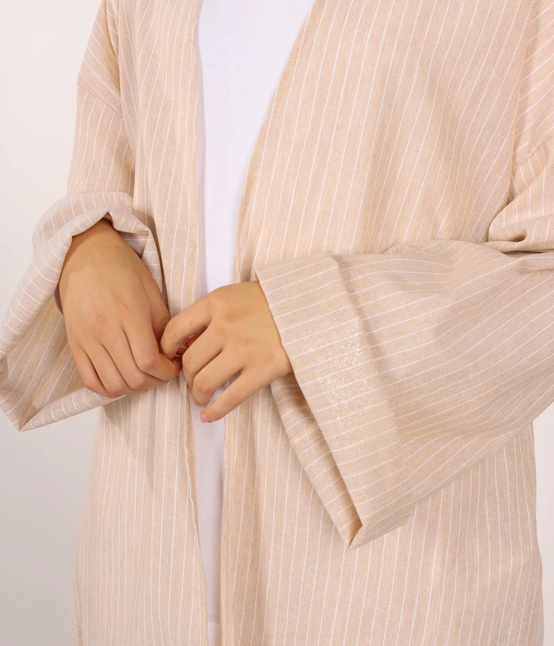 Kimono Twinset Safwa - Beige