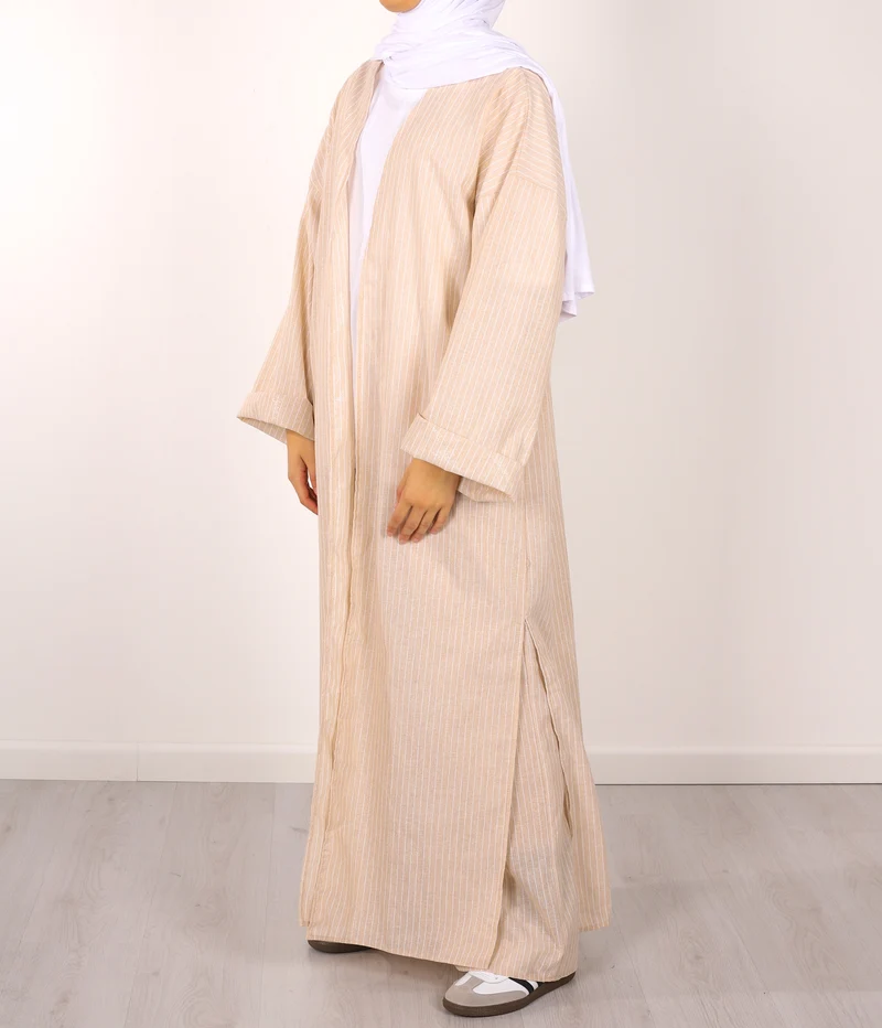 Kimono Twinset Safwa - Beige