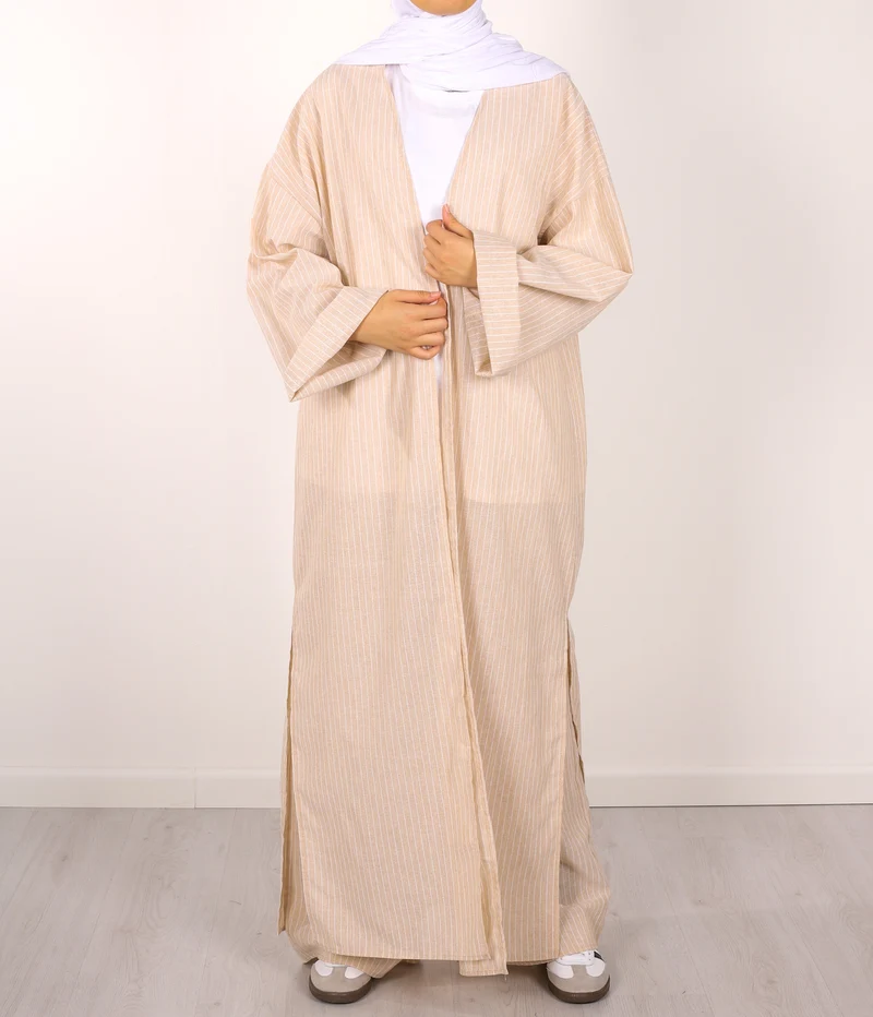 Kimono Twinset Safwa - Beige