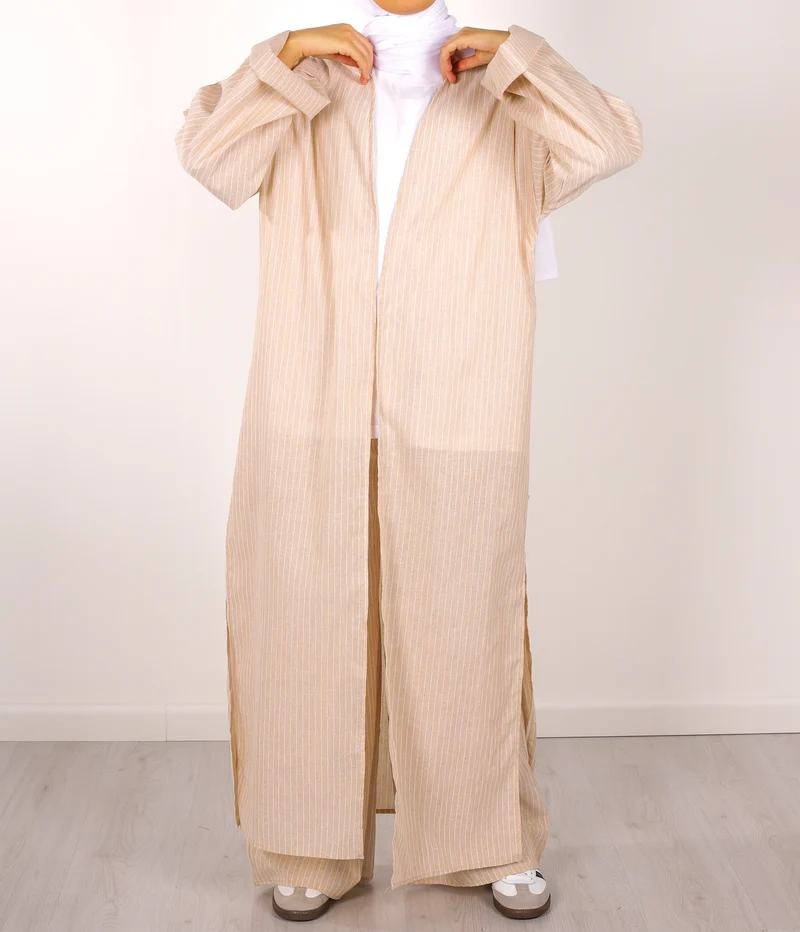 Kimono Twinset Safwa - Beige
