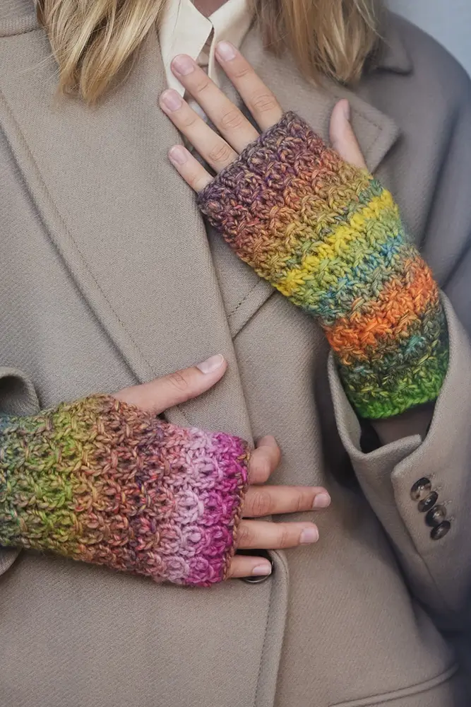 Handstulpen G10M9 (Strickset)