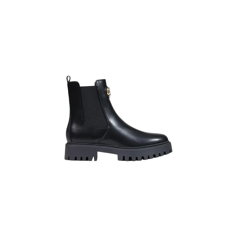 Guess Frauen Boots Schwarzer Polyurethan-Kautschuk FIDA
