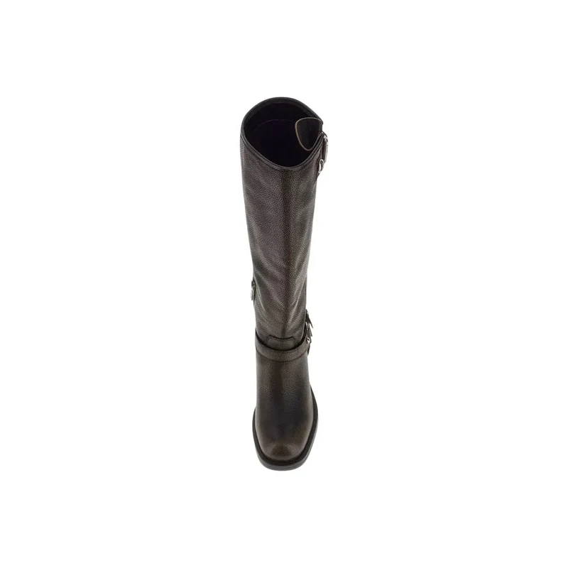Guess Frauen Boots Schwarze Polyurethan-Winterschuhe