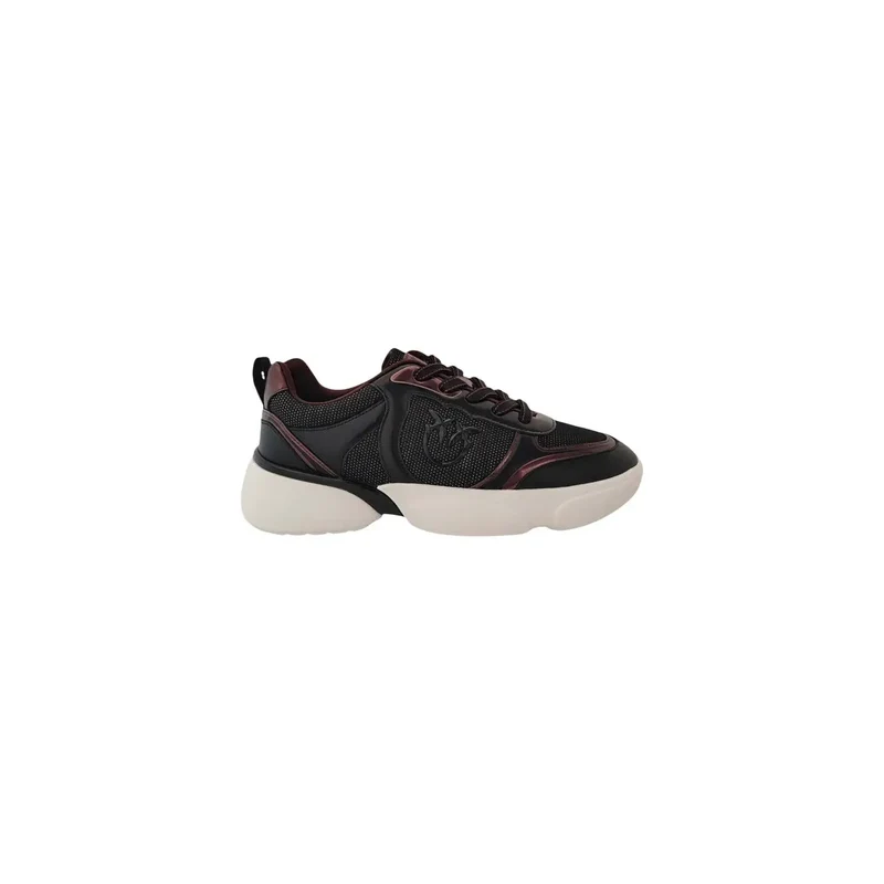 Pinko Damen-Slipper aus weißem Leder Sneakers